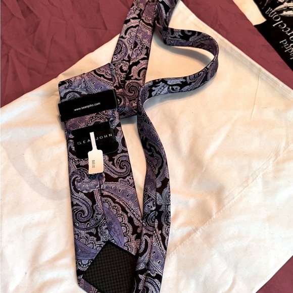 👔 Exquisite Rare Vintage Sean John Silk Men’s Tie - Never Worn, New with Tags - Picture 14 of 16